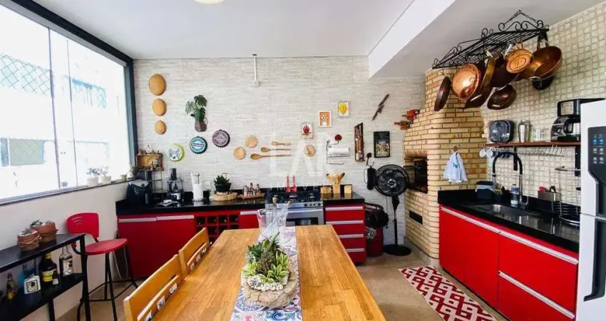 Cobertura à venda, 2 quartos, 1 suíte, 2 vagas, Castelo - Belo Horizonte/MG