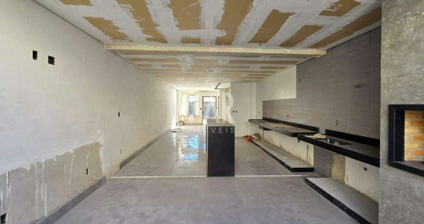 Casa Geminada à venda, 3 quartos, 1 suíte, 3 vagas, Santa Amélia - Belo Horizonte/MG