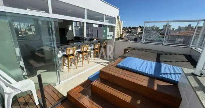 Cobertura à venda, 2 quartos, 1 suíte, 2 vagas, Sagrada Família - Belo Horizonte/MG
