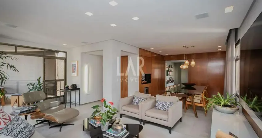 Apartamento à venda, 4 quartos, 1 suíte, 2 vagas, lourdes - belo horizonte/mg