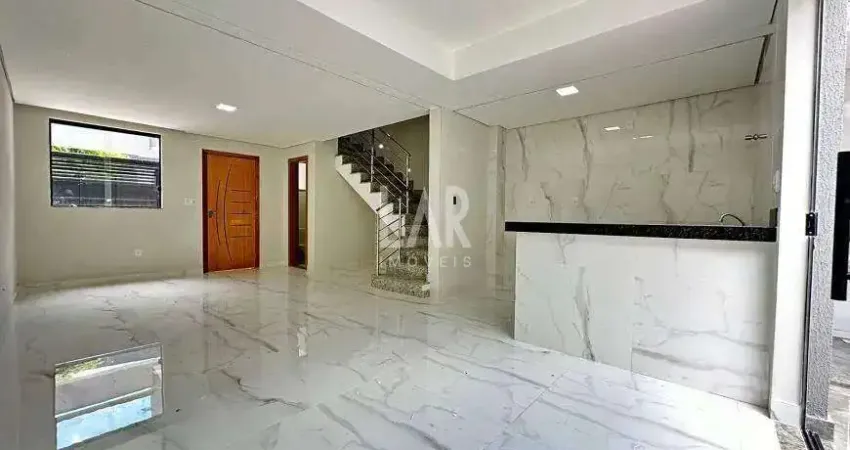 Casa geminada à venda, 3 quartos, 1 suíte, 2 vagas, santa mônica - belo horizonte/mg