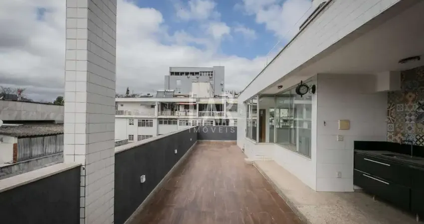 Cobertura à venda, 3 quartos, 1 suíte, 3 vagas, gutierrez - belo horizonte/mg