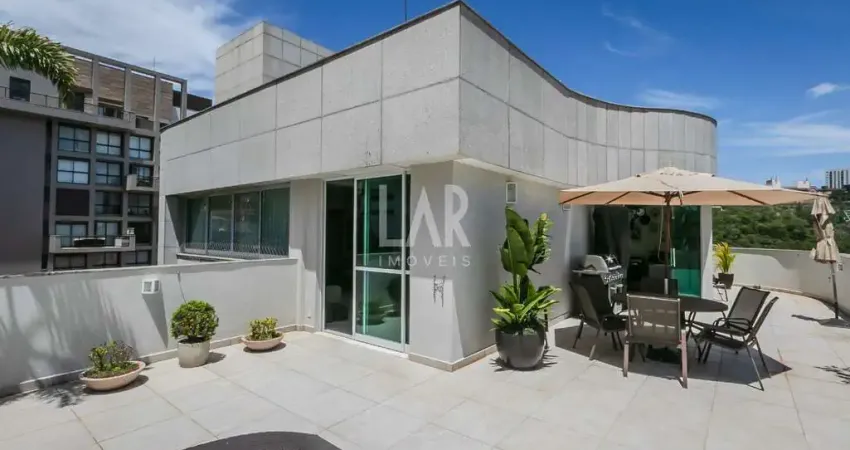 Cobertura à venda, 5 quartos, 2 suítes, 5 vagas, santa lúcia - belo horizonte/mg