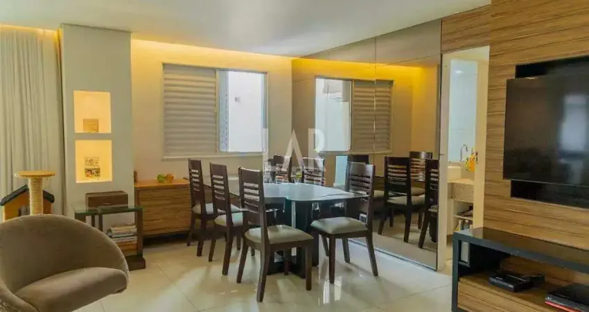 Apartamento à venda, 3 quartos, 1 suíte, 2 vagas, sion - belo horizonte/mg