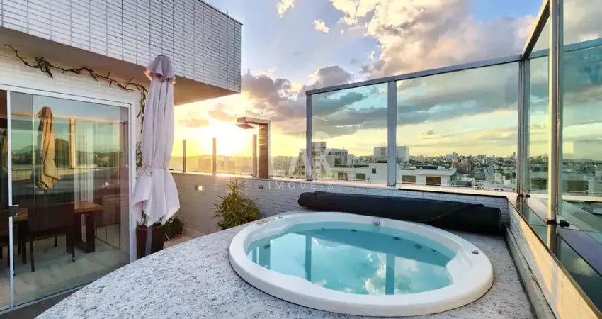 Cobertura à venda, 5 quartos, 4 suítes, 4 vagas, prado - belo horizonte/mg