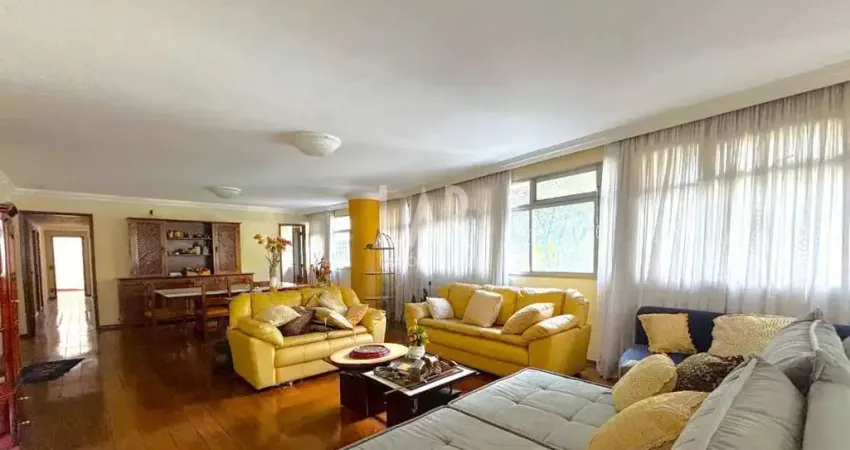 Apartamento à venda, 4 quartos, 1 suíte, 2 vagas, lourdes - belo horizonte/mg