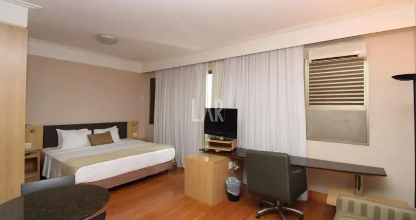 Flat para aluguel, 1 quarto, 1 suíte, 1 vaga, lourdes - belo horizonte/mg