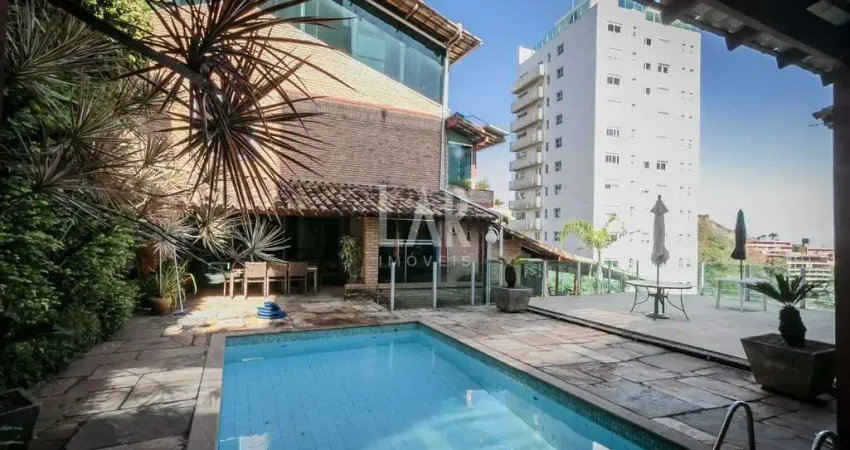 Casa para aluguel, 6 quartos, 1 suíte, 5 vagas, santa lúcia - belo horizonte/mg
