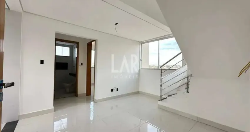 Cobertura à venda, 2 quartos, 1 vaga, santa mônica - belo horizonte/mg