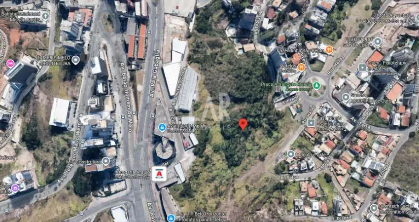 Terreno à venda na Rua Kepler, --, Santa Lúcia, Belo Horizonte