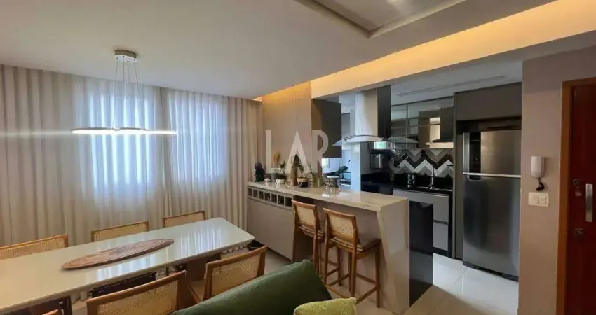 Apartamento à venda, 2 quartos, 1 suíte, 2 vagas, salgado filho - belo horizonte/mg