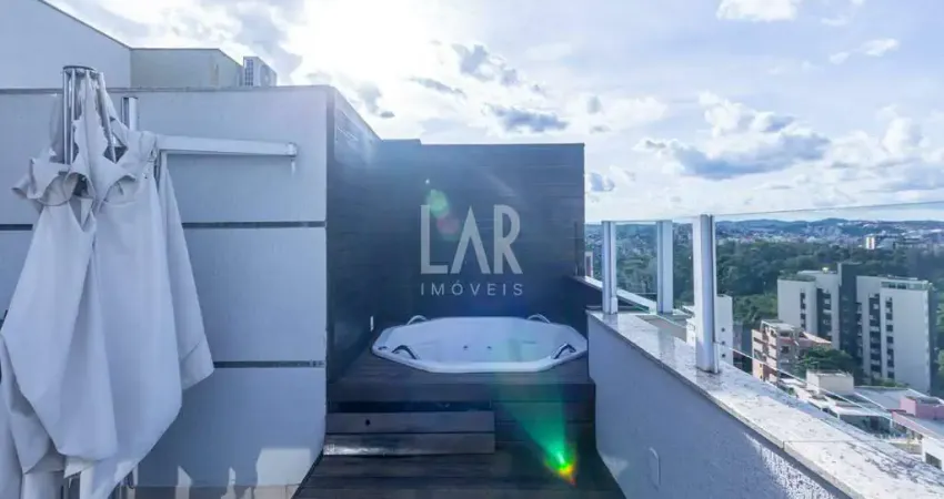 Cobertura à venda, 3 quartos, 1 suíte, 2 vagas, castelo - belo horizonte/mg