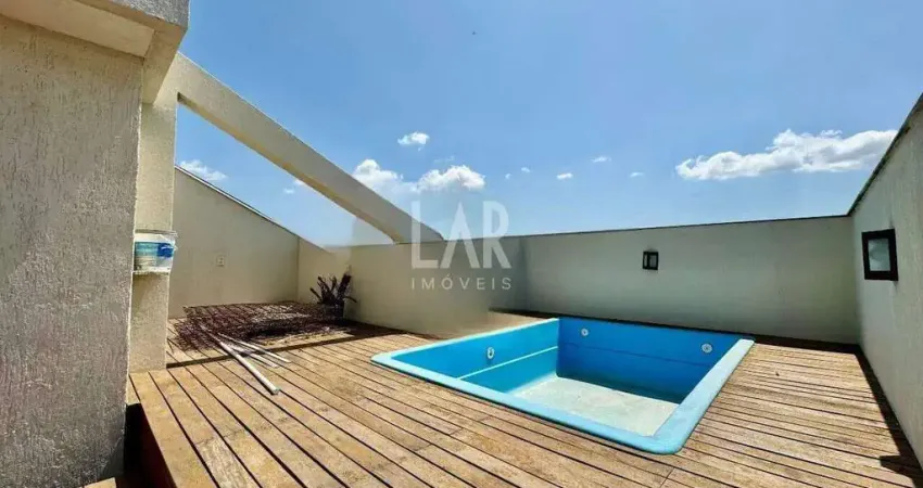 Cobertura à venda, 5 quartos, 1 suíte, 3 vagas, santa efigênia - belo horizonte/mg