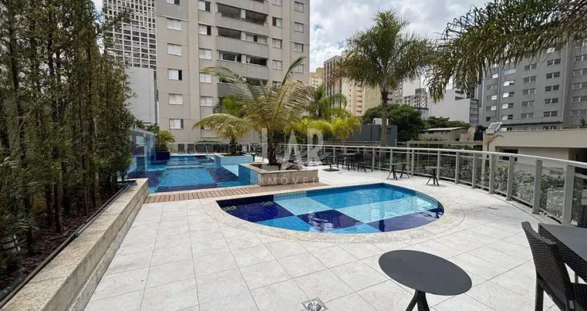 Apartamento à venda, 2 quartos, 1 suíte, 2 vagas, lourdes - belo horizonte/mg
