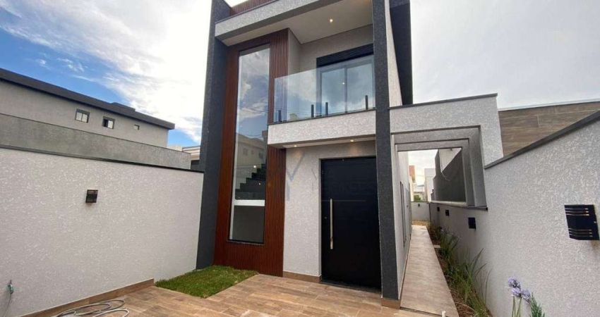 Casa com 3 dormitórios à venda, 134 m² por R$ 1.160.000,00 - Chácara Jaguari (Fazendinha) - Santana de Parnaíba/SP