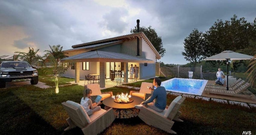 Casa com 2 dormitórios à venda, 106 m² por R$ 470.000,00 - Centro - Ibiúna/SP