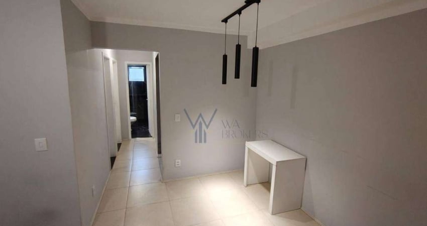 Apartamento com 2 dormitórios para alugar, 52 m² por R$ 1.537,56/mês - Centro (Cotia) - Cotia/SP