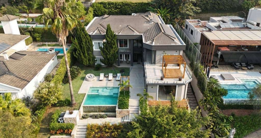 Casa com 5 suítes à venda por R$ 18.900.000 - Tamboré 01 - Barueri/SP