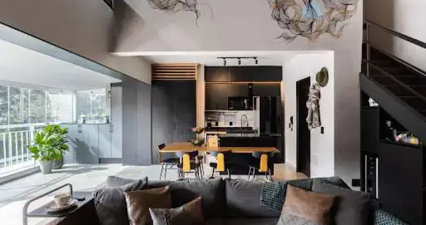 Apartamento duplex com 1 quarto à venda, 81 m² por r$ 1.080.000 - edifício trix tamboré - santana de parnaíba/sp