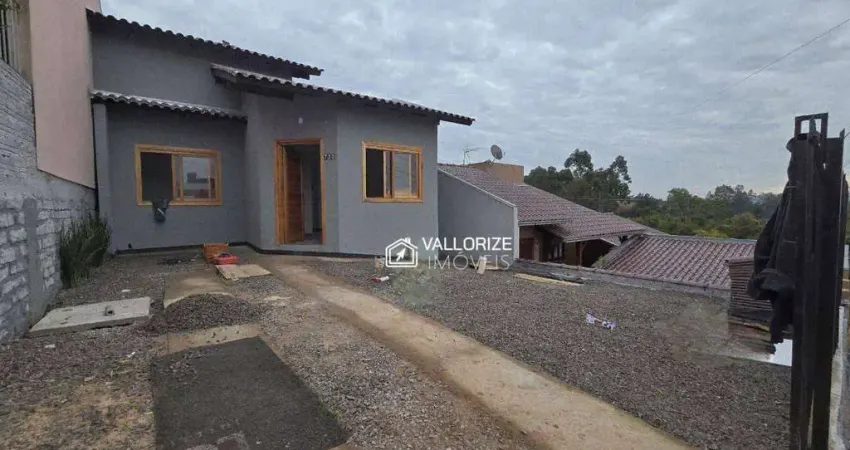 Casa com 1 dormitório à venda, 45 m² por r$ 239.998,96 - loteamento parque recreio - são leopoldo/rs
