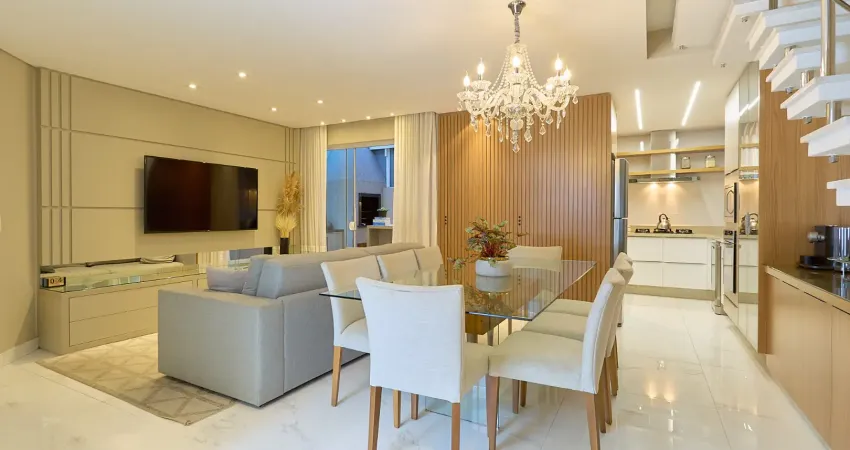 Sobrado 132m² privativos, 4 quartos, sacada e varanda. condomínio 700 uberaba!