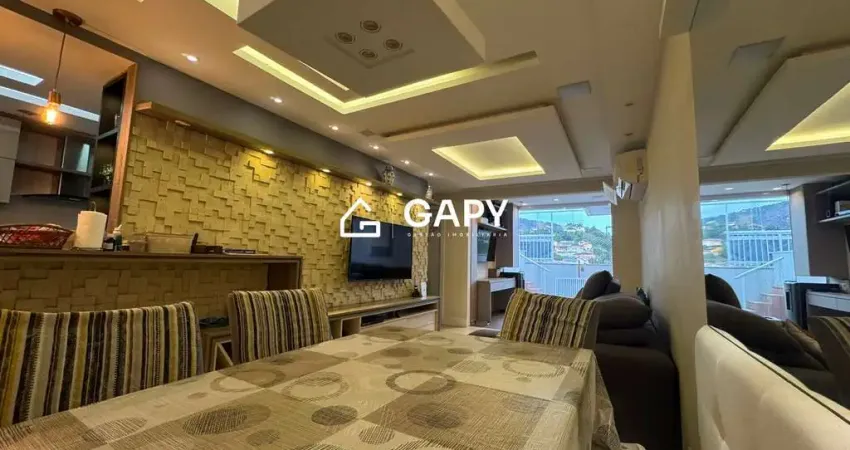 Cobertura moderna com lazer completo - 2 qts - por r$: 735.000,00