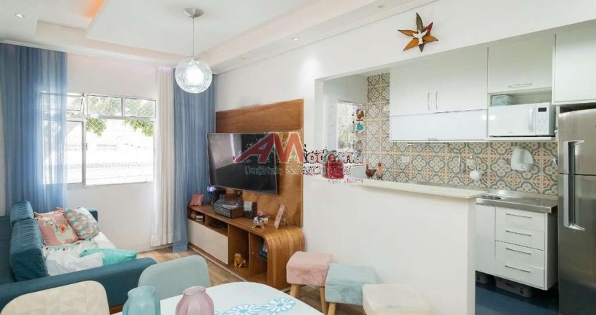 Apartamento em Taboão SB Campo: 2 Dorms, 1 Banheiro por R$280k - Venda