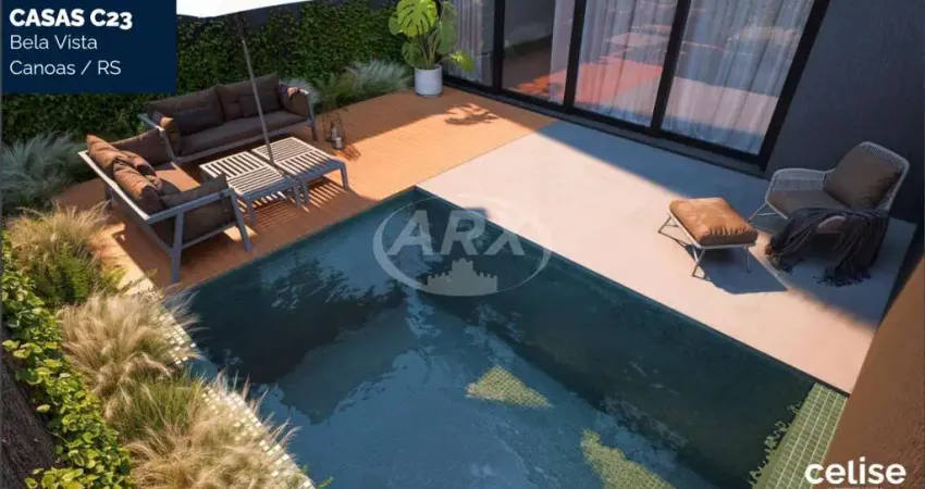 Casa com 3 quartos à venda na Almerindo Rosa da Silveira, 837, Estância Velha, Canoas