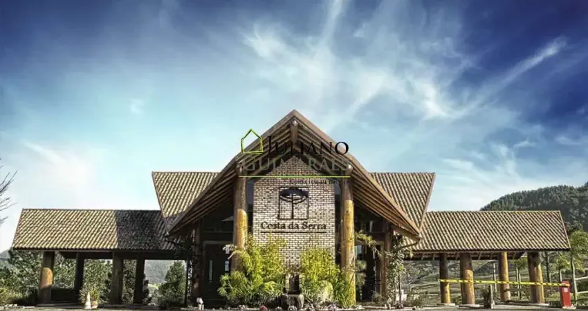 Terreno á venda no condomínio costa da serra - rancho queimado