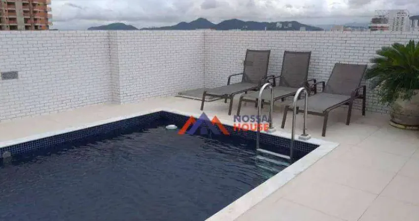 Apartamento com 1 dormitório à venda, 60 m² por R$ 635.000,00 - Boqueirão - Santos/SP