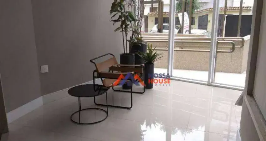 Apartamento com 1 dormitório à venda, 70 m² por R$ 635.000,00 - Boqueirão - Santos/SP