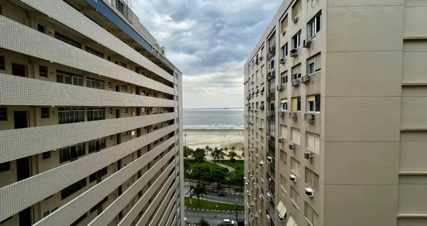 Apartamento de 3 dormitórios 180m² amplos frente mar na pompeia