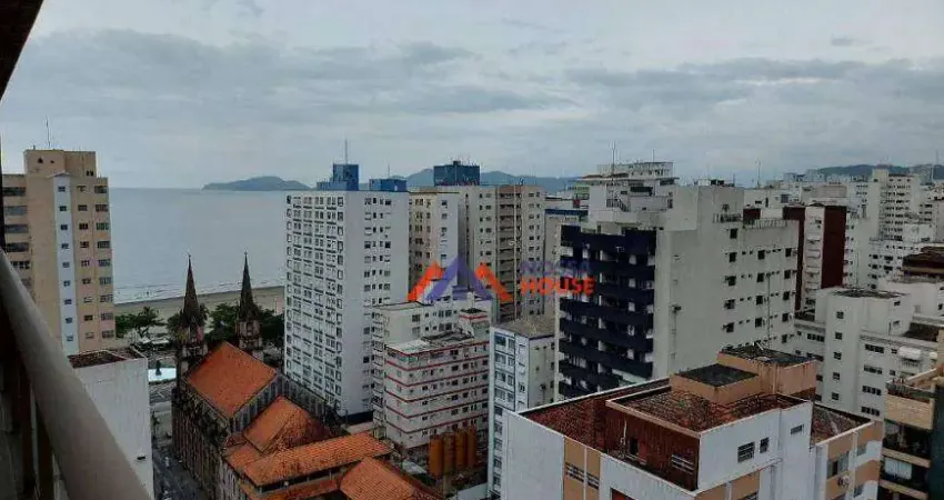 Apartamento com 3 DORM.- 3 SUÍTES à venda, 210 m² por R$ 2.800.000 - Embaré - Santos/SP