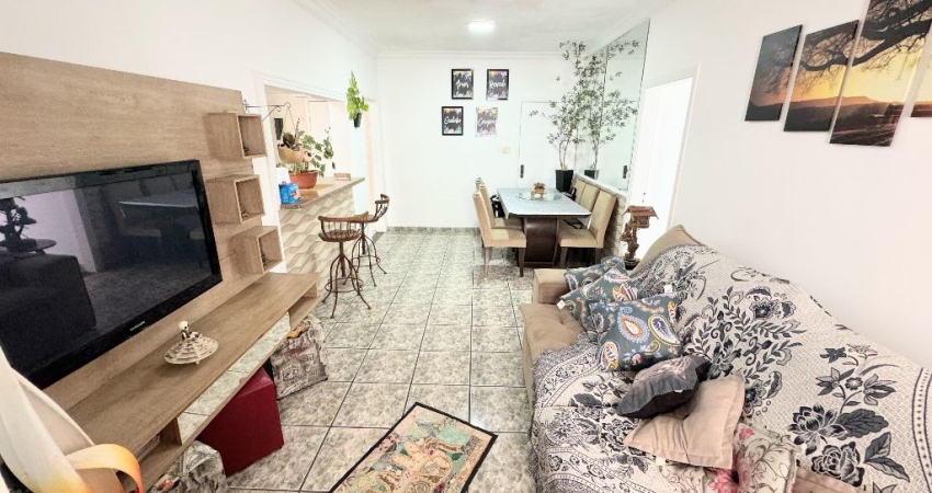 Apartamento de 2 dormitórios 100m² no Embaré com garagem demarcada 470mil
