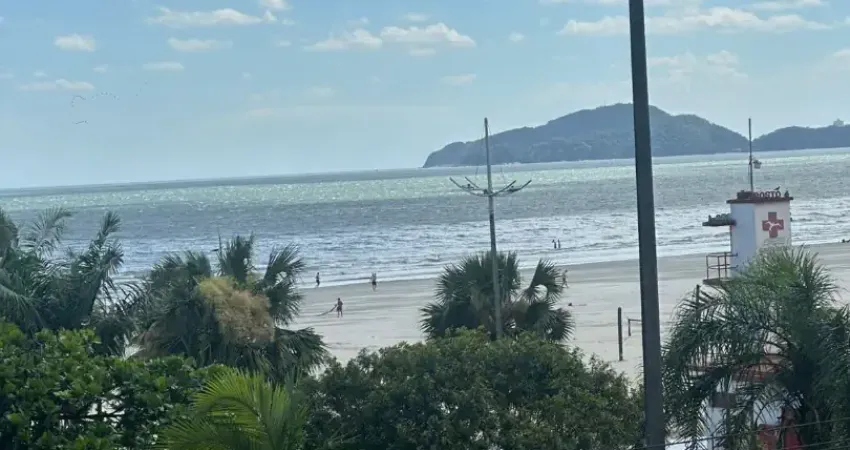 Apartamento de 2 dormitórios 80m² frente mar no gonzaga 800mil