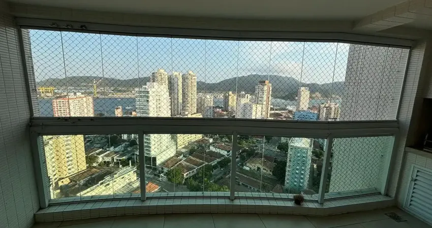 Apartamento com 3 quartos para alugar na Avenida Senador Cesar Lacerda de Vergueiro, 71, Ponta da Praia, Santos