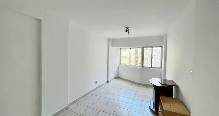 Apartamento de 2 dormitório 90m² frente mar na aparecida 430mil