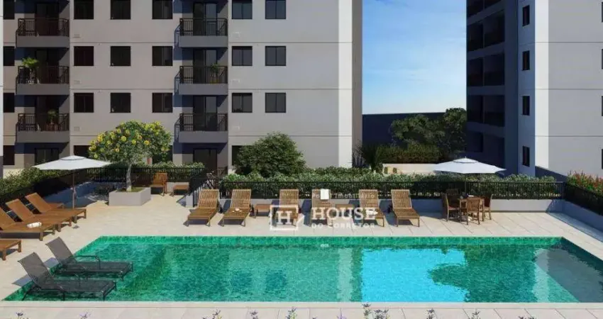 Apartamento com 2 dormitórios à venda, 37 m² por R$ 340.667,75 - Jaguaré - São Paulo/SP