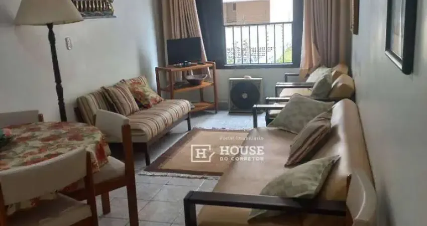Apartamento com 2 dormitórios para alugar, 74 m² por R$ 300,01/dia - Vila Alzira - Guarujá/SP