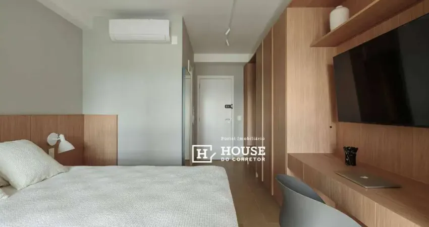 Studio com 1 dormitório, 32 m² - venda por R$ 790.000,00 ou aluguel por R$ 4.646,00/mês - Brooklin - São Paulo/SP