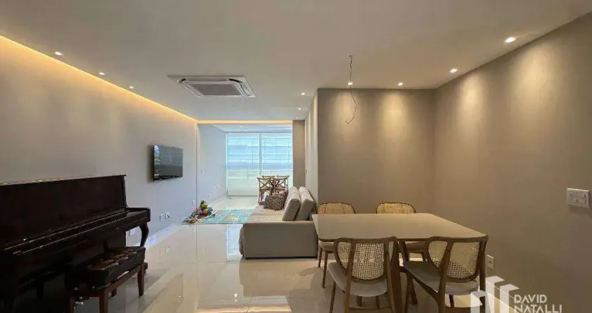 3 Quartos com Suíte | 107m² | Andar Alto na Praia do Canto