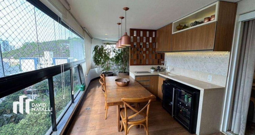 Apartamento com 4 dormitórios para alugar, 200 m² por R$ 9.000,00/mês - Praia do Canto - Vitória/ES