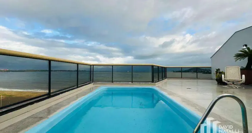 Cobertura com 6 dormitórios à venda, 431 m² por r$ 7.800.000,00 - mata da praia - vitória/es