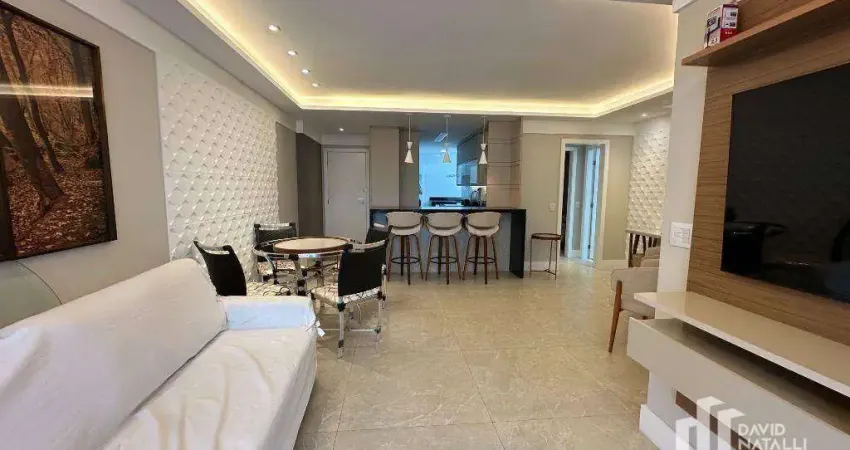 Apartamento com 3 dormitórios à venda, 106 m² por r$ 1.870.000,00 - praia do canto - vitória/es