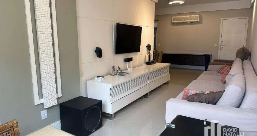 Apartamento com 3 dormitórios à venda, 100 m² por r$ 1.500.000,00 - praia do canto - vitória/es