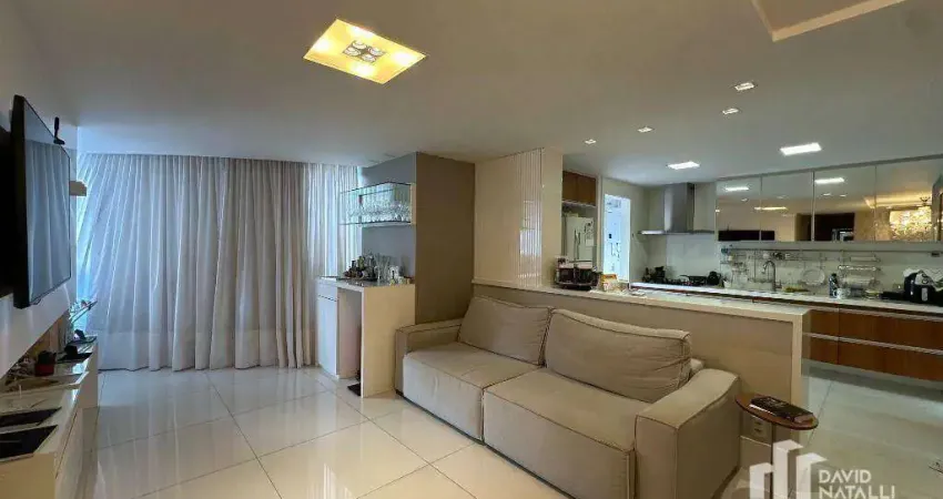 Apartamento com 3 dormitórios à venda, 100 m² por r$ 1.650.000,00 - praia do canto - vitória/es