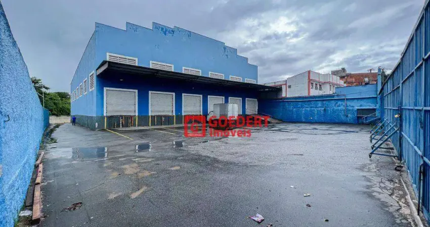 Galpão logístico com docas e pátio de manobra à venda, 1515 m² por r$ 7.500.000 - jardim cumbica - guarulhos/sp