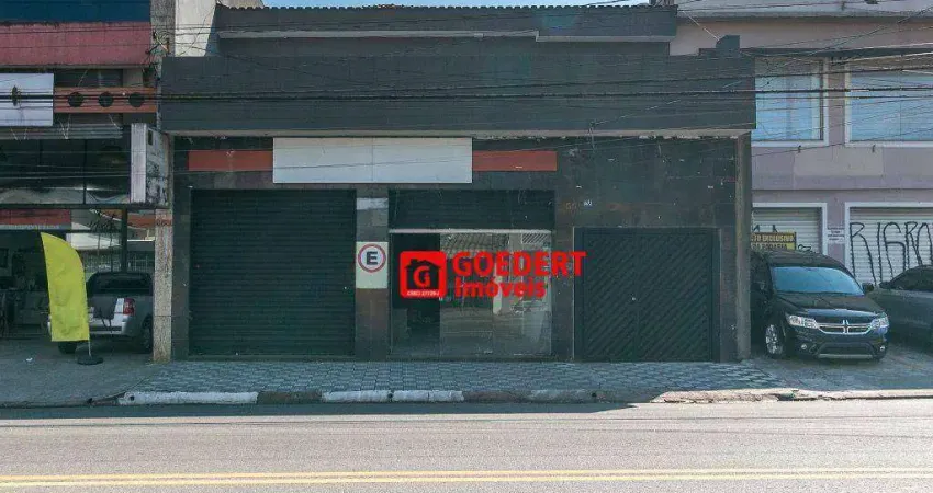 Salão ponto comercial para alugar, 200 m² por r$ 13.176/mês - vila galvão - guarulhos/sp