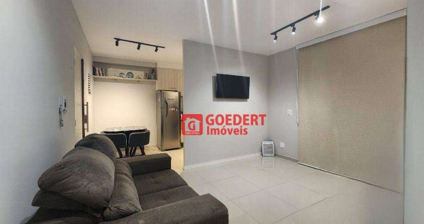 Apartamento Condomínio First Studio com 1 dormitório à venda, 38 m² por R$ 373.000 - Vila Augusta - Guarulhos/SP