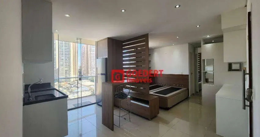 Apartamento Studio Condomínio First com 1 dormitório para alugar, 38 m² por R$ 2.493/mês - Vila Augusta - Guarulhos/SP